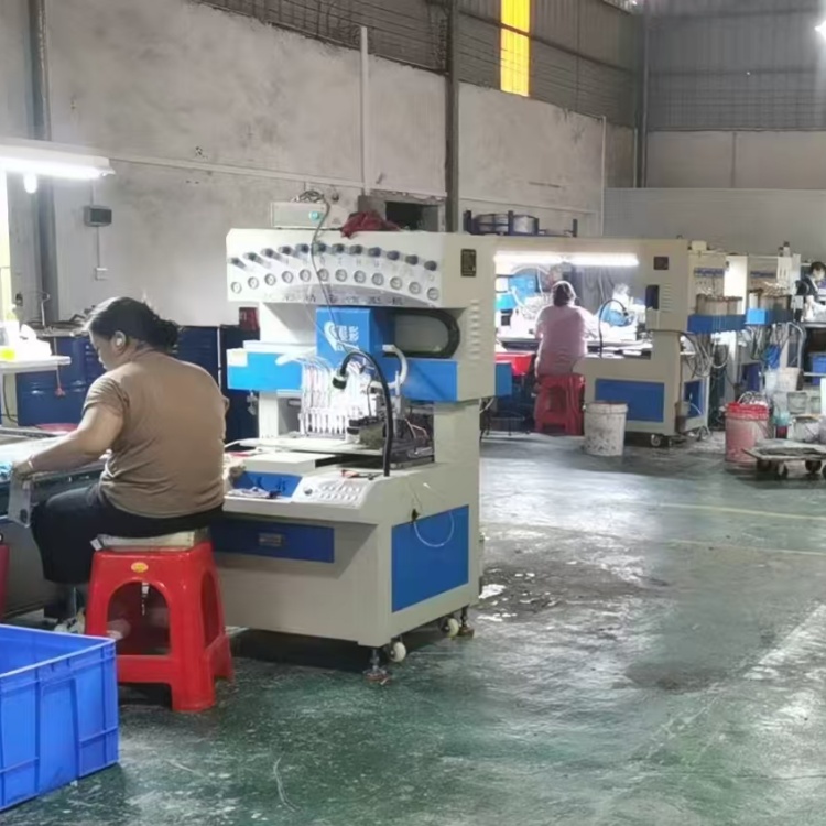 PVC production machine operation workshop