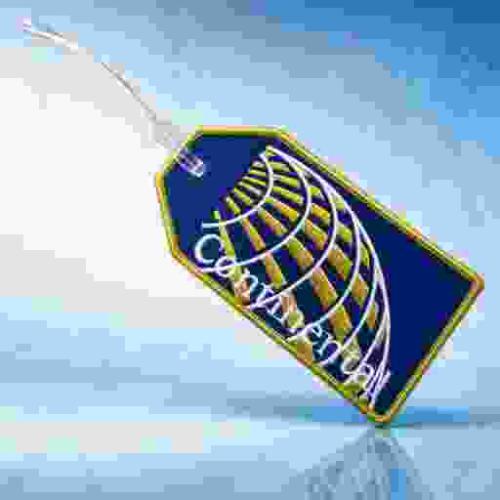 Embroidered Luggage Tag — Continental Airlines