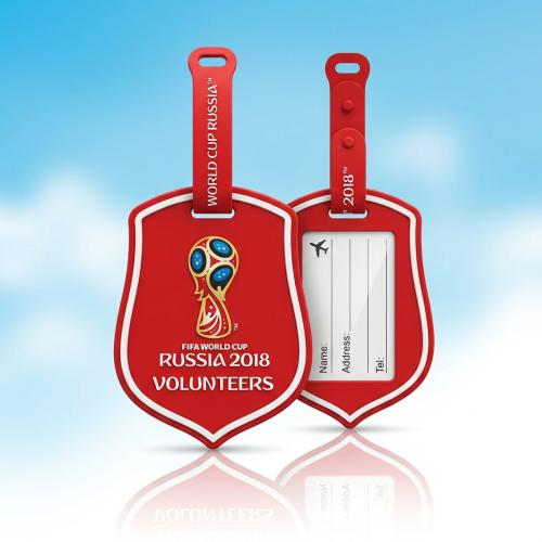Custom PVC Luggage Tag – FIFA World Cup Style