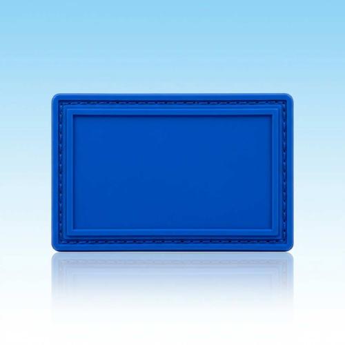 Custom PVC Patch — Blank Blue Base