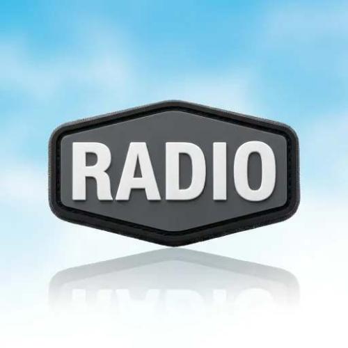 VC Soft Rubber Radio Morale Patch — Product Content Sheet