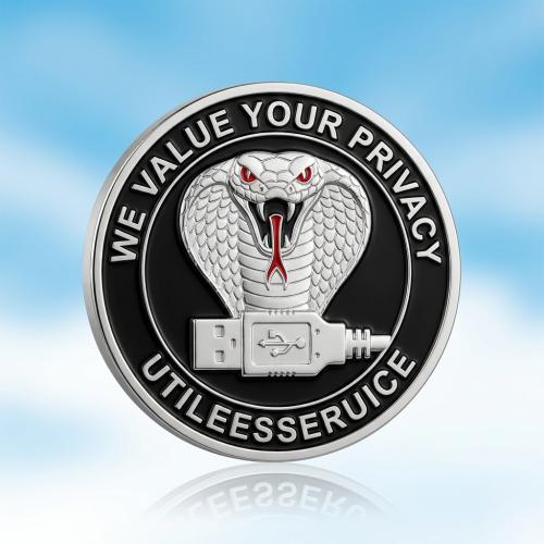 Custom Zinc Alloy Challenge Coin — 